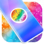 Logo of Colorful Clock Live Wallpaper android Application 